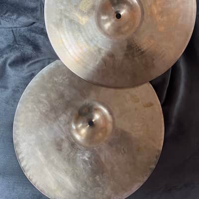 Zildjian 14" A Custom Hi-Hat Cymbals (Pair) 1991 - Present - Brilliant image 2