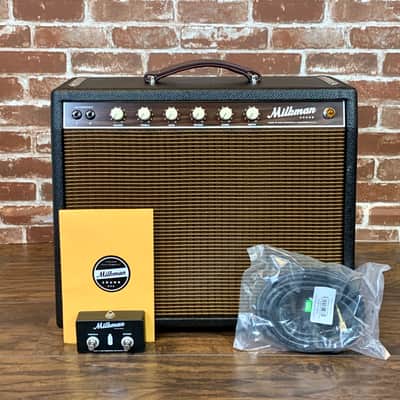 Milkman Sound Pint 10W Custom 2020 Black Tweed w/ Attenuator NEW (Authorized Dealer) image 2