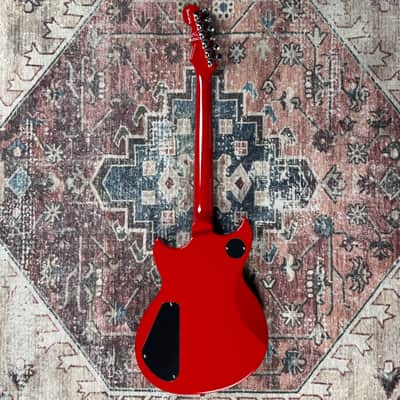 Reverend Reeves Gabrels Dirtbike Royale Royale Red Electric Guitar W/ Original Box & Case Candy! image 6