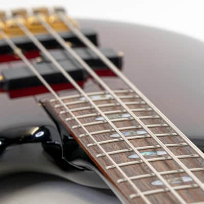 ’99 Ibanez Doug Wimbish Signature Soundgear Prestige Electric Bass w/ Reverse P and J Pickups, Active Electronics, Brass Nut image 4