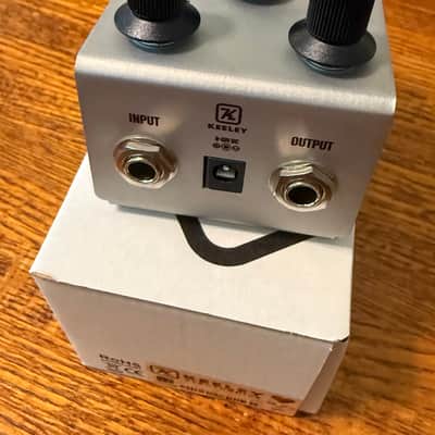 Keeley Manis Overdrive Pedal - Silver image 4