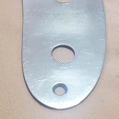 Fender Mustang Guitar Control Plate  - Chrome image 3