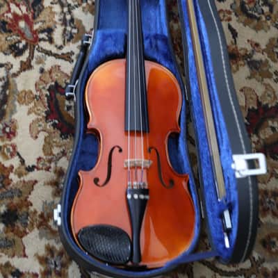Josef Lorenz Luby (Schonbach) 4/4 Violin with Case & Bow image 1