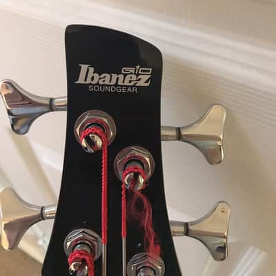 Ibanez Soundgear Electric Bass Gio 2009 Candy Apple Red image 2