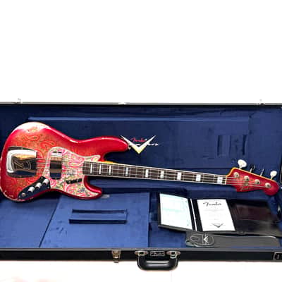 Fender Custom Shop W22 LTD Paisley Jazz Bass  - Heavy Relic image 2