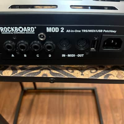 Rockboard QUAD 4.2 Pedalboard with Mod 2 Patch Bay & Gig Bag image 6