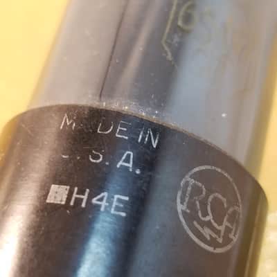 RCA perfect Matched Pair (2) VT-231 tNOS AT1000 TESTED Vacuum Tubes WWII military JAN-CRC-6SN7-GT dual triode 1941-1948 image 9