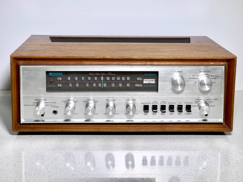 Pioneer SX-1000-TW 50-Watt Stereo Solid-State Receiver (1971) | Reverb