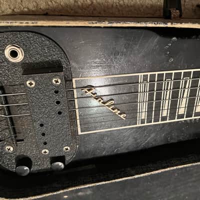 1964 Airline Lap Steel made by Valco- Black image 6