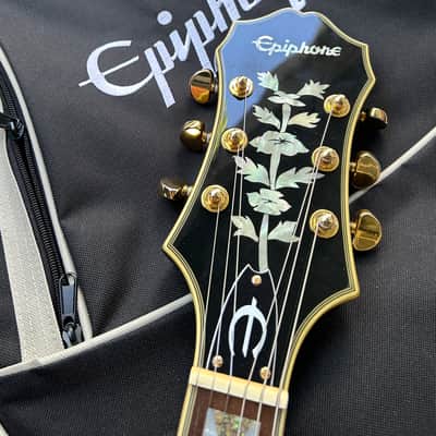 Epiphone Broadway with Laurel Fretboard Left-Handed 2023 - Present - Vintage Sunburst image 10