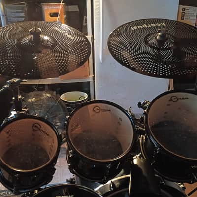 PDP PDCM2217SB Concept Maple Series 7x8/8x10/9x12/12x14/14x16/18x22/5.5x14" 7pc Shell Pack in Black image 3