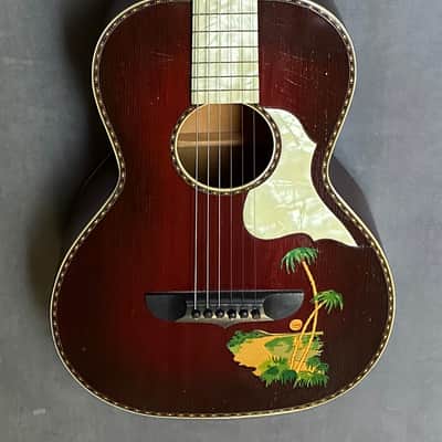 Stromberg Voisinet Hawaiian Parlor Guitar 1920's image 10