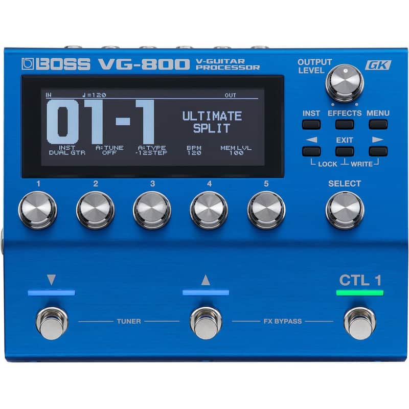 Boss VG-800 V-Guitar Processor Amp Effects & Synthesizer Modeling Pedal image 1