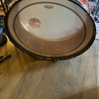 1950s Leedy & Ludwig “Big Red” 10x28 Mahogany Vintage Bass Drum – Huge Classic Tone image 3