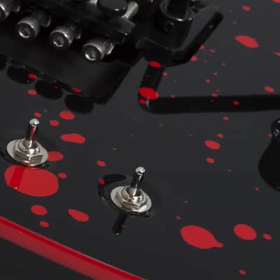 Schecter Sullivan King Banshee-7 FR-S Electric Guitar. Obsidian Blood image 16
