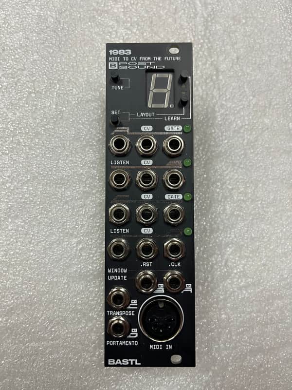 Bastl Instruments 1983 Polyphonic MIDI to CV Interface — Excellent, 12HP, Original Box image 1