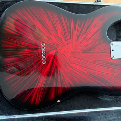 Fender Telecaster Plus Deluxe with Rosewood Fretboard 1991 - 1992 - Firestorm Red image 4