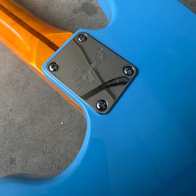 Custom Squier Sonic Mustang HH California Blue image 8
