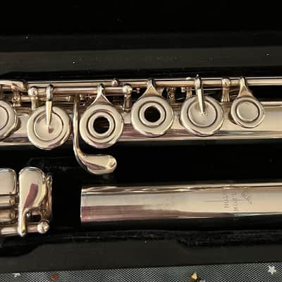 Verne Q.Powell Handmade Conservatory Silver Flute 1951 - sterling silver image 4