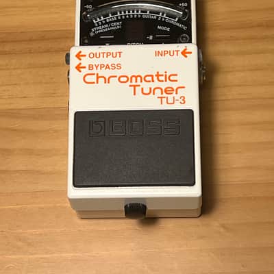 Boss TU-3 Chromatic Tuner 2009 - Present - White image 1