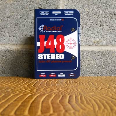 Radial J48 Stereo Active Direct Box - Blue image 4