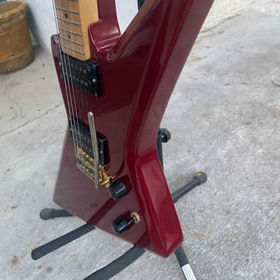 Aria II Delux Custom Explorer 1980s - Burgundy image 10