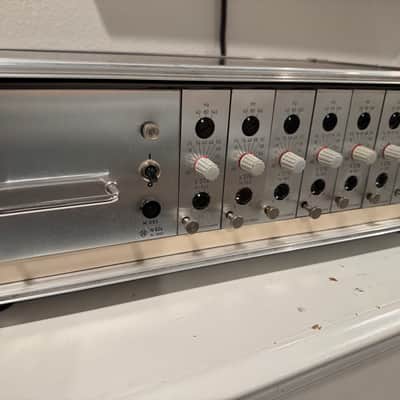 Rare 8-Channel TAB/Telefunken V376 Mic Preamp Rack – Original PSU – 3 Sequential Pairs image 3