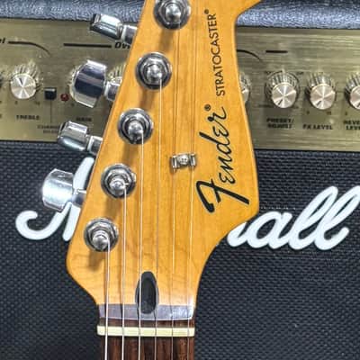 Fender Standard Stratocaster with Maple Fretboard 1998 - 2005 - Candy Apple Red image 5