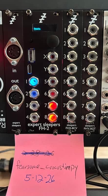 Expert Sleepers FH-2 Bundle, Midi Breakout, FHX-8CV, FHX-8GT | Reverb