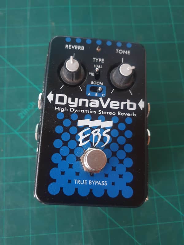 EBS DynaVerb High Dynamics Stereo Reverb 2015 - Black image 1