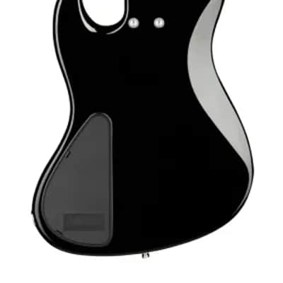 Sadowsky MetroExpress 21-Fret Vintage M/J Bass, Roasted Maple Fingerboard, 4-String - Solid Black High Polish image 3