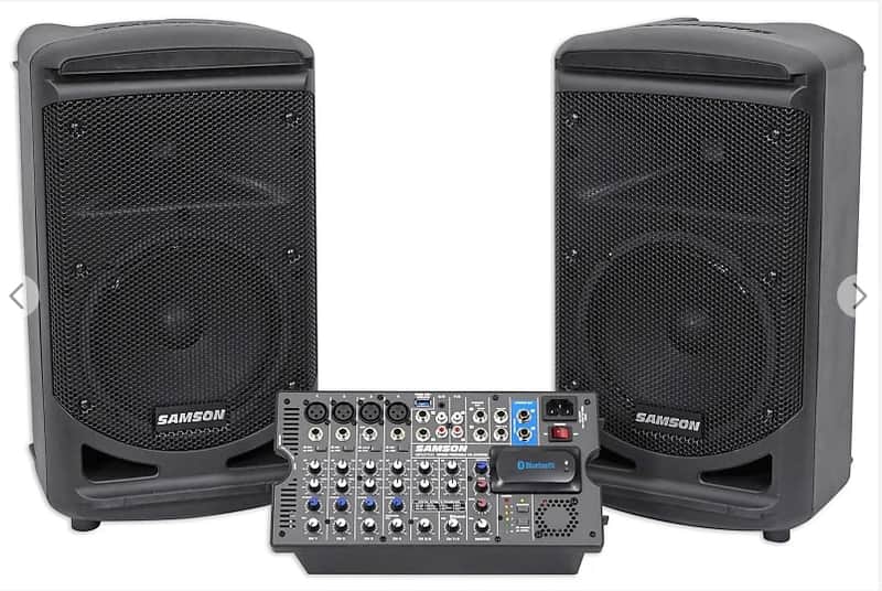 Samson Expedition XP800 8-channel 800W Portable PA System 2020 - Excellent image 1