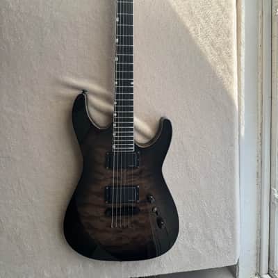 ESP LTD JM-II Josh Middleton Signature 2024 - Black Shadow Burst image 1