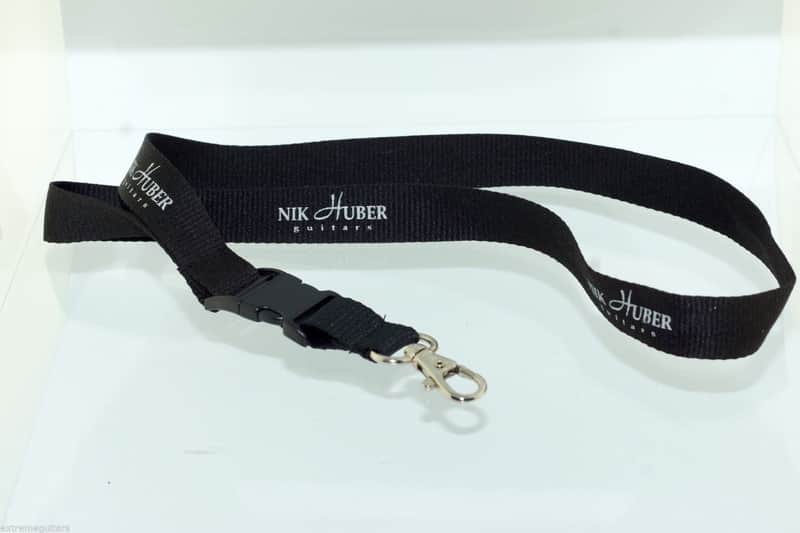 Nik Huber Guitars Germany Logo Neck Lanyard Orca Dolphin NEW image 1