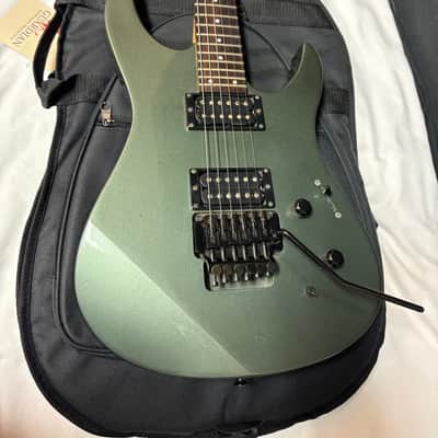 Yamaha RGX 420s? Mist Green Electric Guitar - tremolo - used - w/ Gig Bag image 2
