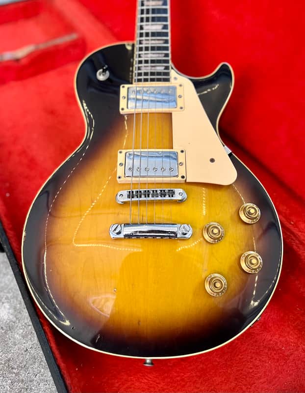 Aria Pro II LesPaul Standard LS-700 80年 Aria Pro II LS-700 c 1980 - Sunburst Les paul Singlecut standard