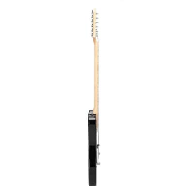 Maple Basswood Body 39" Electric Guitar Right Handed Black image 4