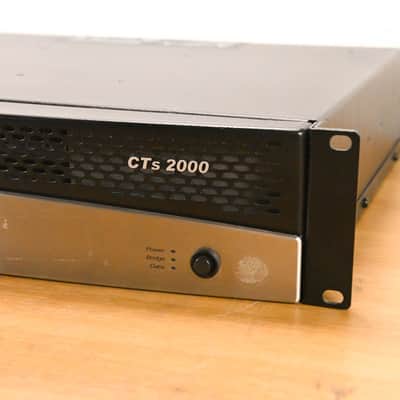 Crown CTs 2000 2-Channel 1000W Power Amplifier CG01YVJ image 2
