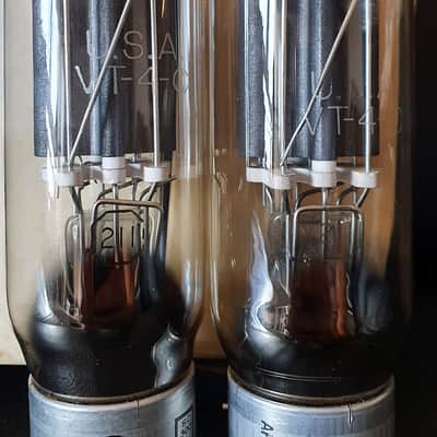 VT4C Tube RCA Radiotron 211 Amplifier NOS Matched Pair image 11