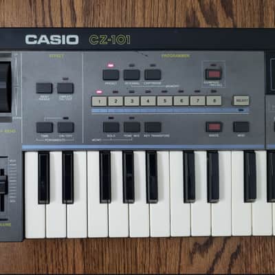 Casio CZ-101 49-Key Synthesizer 1985 - 1988 - Black