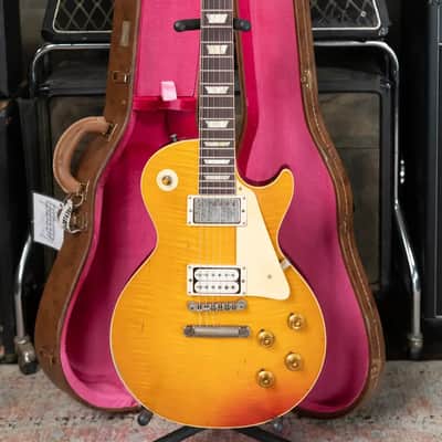 Gibson Custom Shop 1959 Les Paul Standard BOTB Page 116 Murphy Lab Heavy Aged Electric Guitar - Sunburst with Hardshell Case image 21