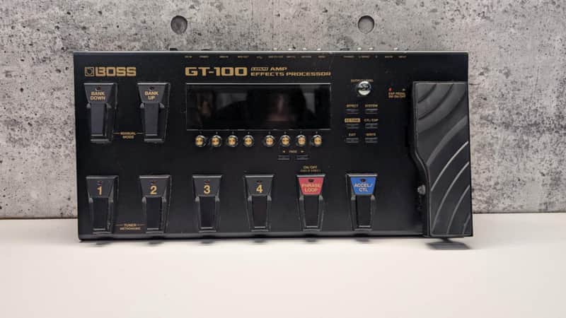 Boss GT-100 Amp Effects Processor | Reverb Canada
