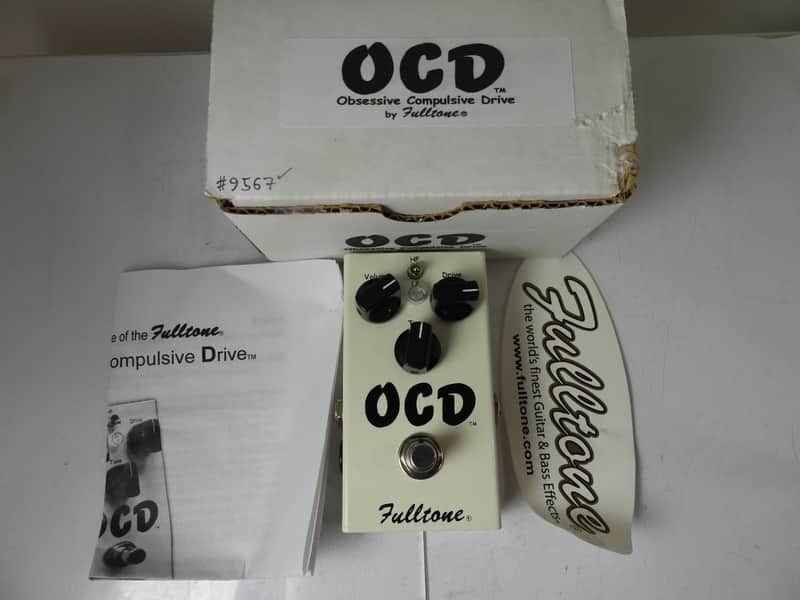 Fulltone OCD V1.3 Version 1.3 Overdrive Effects Pedal Rico Signed w/Box CLEAN image 1