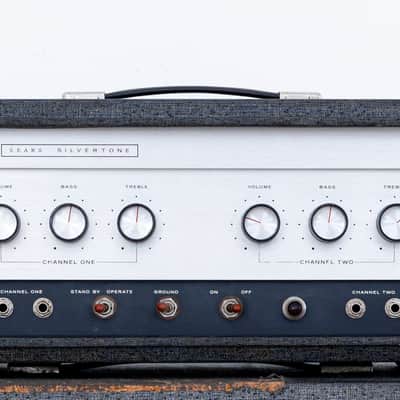 1963 Silvertone 1483 Vintage Tube Amp 1x15 Jensen, USA Danelectro-Made image 3