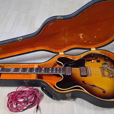 1968 Gibson ES-345TD Sunburst Bigsby EX ABBEY ROAD STUDIO SESSION Archtop Semi-Hollowbody Archtop Thinline Stereo ES 345 TD American Vintage 60s 1960's Pro Artist Guitar 335 355 image 2