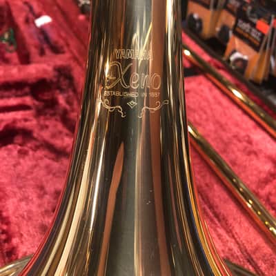 Yamaha YSL-882GO Xeno Open Wrap Trombone 2010s - Lacquered Brass image 2