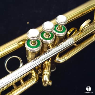 King Symphony DUAL BORE trumpet Sterling leadpipe GAMONBRASS case mouthpiece image 16