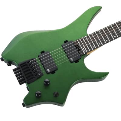 HILS NEXT Series Headless Guitar - Metallic Green image 2