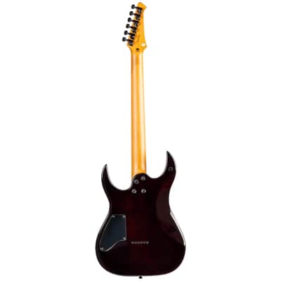 Spira S-450 TRD 450 Series Double Cutaway Roasted Poplar Flamed Maple Top Canadian Roasted Maple Neck 6-String Electric Guitar image 4