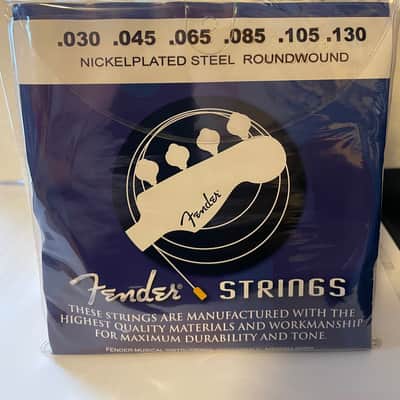 1 Large Case (6 Sets) of Fender NOS Bob Willocks 6-String 7250 Nickel Plated Steel Bass Strings, .030 - .130 image 2